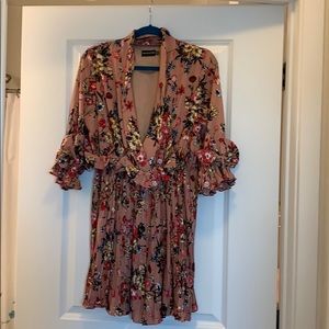 Pretty little thing mini floral dress